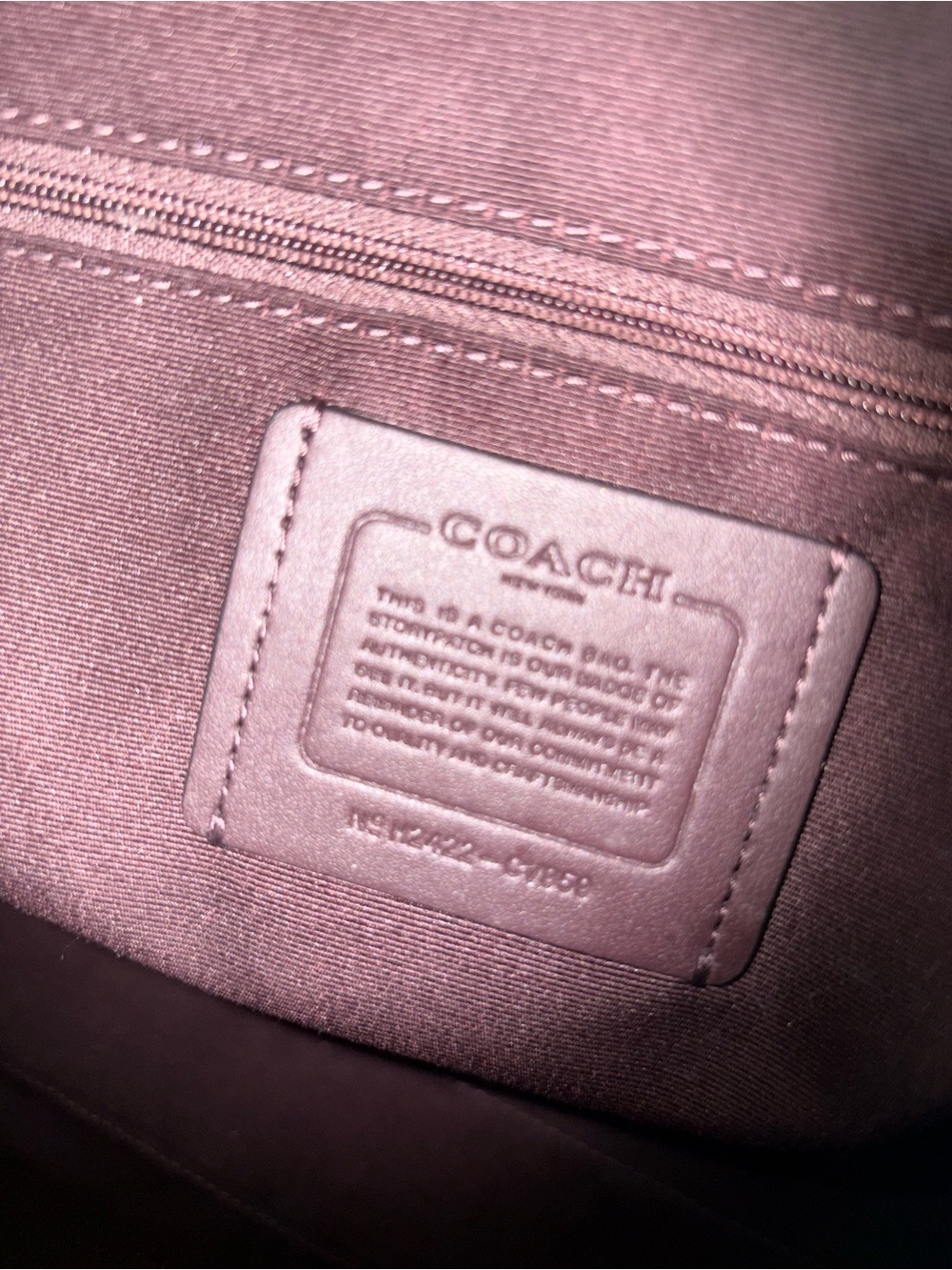 Coach Large Rowan Satchel in Walnut/Black Set - Picture 8 of 12